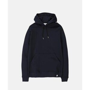 Norse Projects Cotton Vagn Classic Hoodie Navy Size Large